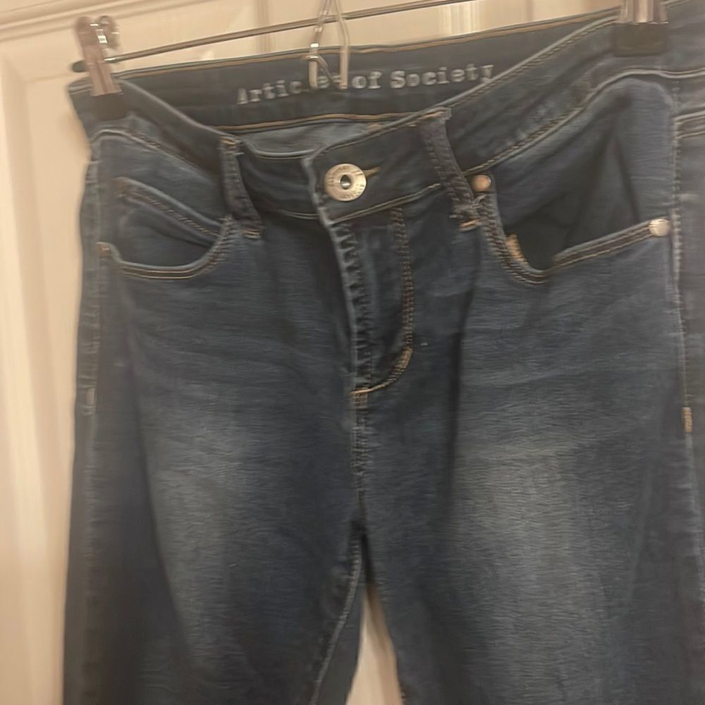 Articles Of Society Raw Edge Skinny Jeans size 26